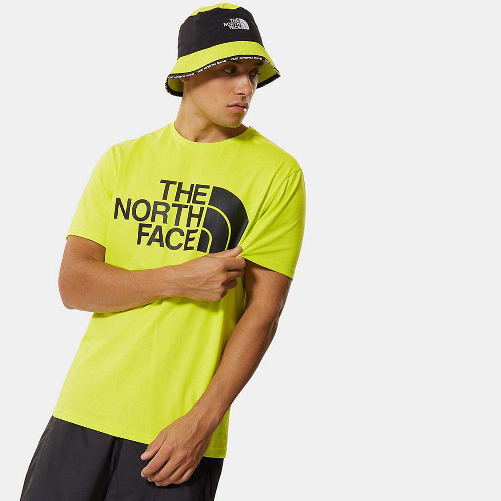 The North Face Standard Ανδρικα T Shirt - Πρασινο (UYPS81932)